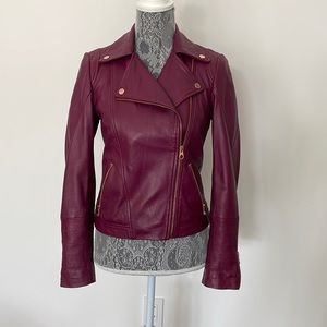 Ted Baker fitted Moto Jacket. Pale-Purple, great  condition. Size XS/S (size 1)